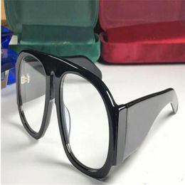 Le dernier cadre de mode de mode de mode Fily Cadre surdimensionné populaire Avant-Garde Série de lunettes et lunettes de soleil de qualité supérieure 0152 329U