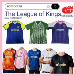 De League of Kings 24/25 Kings League voetbalshirts PorcinosS PIo UltimateS MostolesS El Barrio Aniquiladores 2024 2025 FRONALDINHO CHICHARITO voetbalshirt