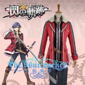 Disfraz de Cosplay de la leyenda de los héroes Sen No Kiseki Rean Schwarzer231U