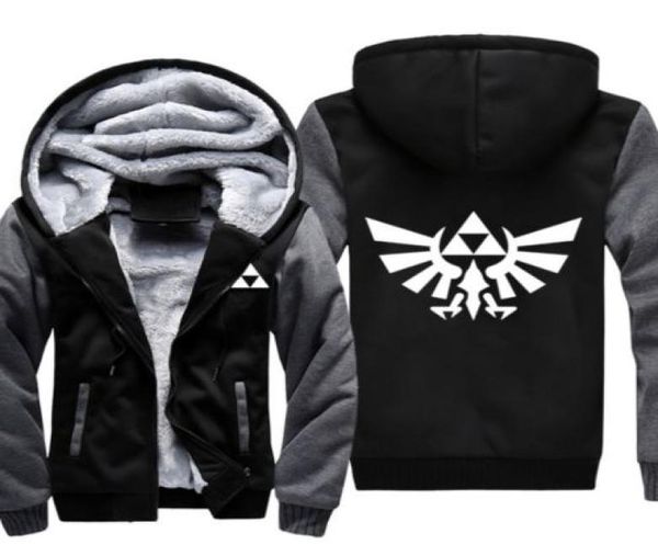 The Legend of Zelda Sudadera con capucha para hombre Abrigo con cremallera Chaqueta para hombre Chaqueta de invierno Sudaderas9368908