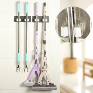 De Magic Stick Strong Haak / Badkamer MOP Hanger Muur Nail-Free Mop Clip Card Holder