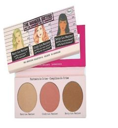 The Manizer Sisters Cindylou Marylou Bettylou 3 Color Prested Face Bronzer Powder Feed Shadow Cosmetic Makeup Highlight Shimmer2266067