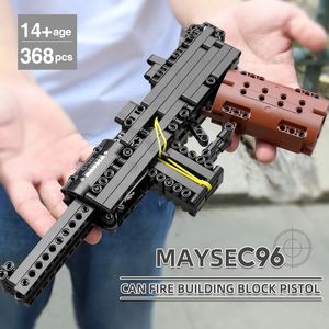 Le Mausers C96 Pistolet Modèle Pistolet Bloc De Construction MOULE KING Militaire Série 14011 368 PCS Assemblage Briques Enfants Anniversaire Jouets Cadeaux De Noël Pour Enfants