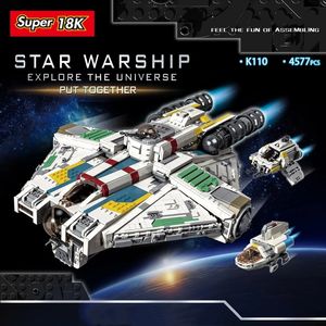 Het MOC Millennium Falcon Model Building Blocks K110 Star Plan 05007 75105 Creative Bricks Kids Education Assembly Toys Christmas Gifts