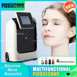 Apparence de vente chaude classique Équipement RF Version portable sûre et efficace Nouveau dispositif de retrait de tatouage au laser Nd Yga Q-switched Deuxième appareil de beauté