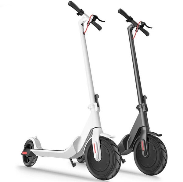 Le scooter électrique pliable léger pour adultes le plus populaire prend en charge une puissance instantanée maximale de 500 W, avec des pneus de route pneumatiques de 8,5 pouces