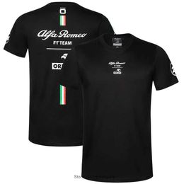 De nieuwe 2022 Formule One T Shirts Racing Suite Leisure T-shirt Alfa Suba Suba Suba Suba Suba Racing Speciale editie Monza T-shirts