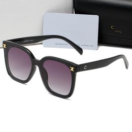 Les nouvelles lunettes de soleil pour hommes Arc de Triomphe édition limitée sens avancé niveau d'apparence élevé maquillage uni lunettes de soleil minces pour femmes
