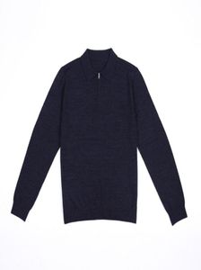 El nuevo suéter de lana Autumnwinter Half Zipper Séter Fashion Fashion Trend27832862342499