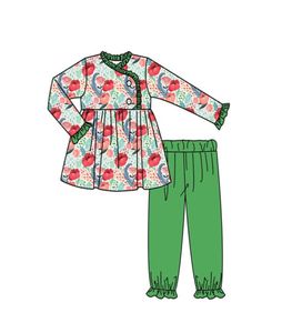 Ensemble de tenues pour bébés filles, vêtements floraux, vêtements pour enfants, costume complet, nouvelle collection, 207F4371634