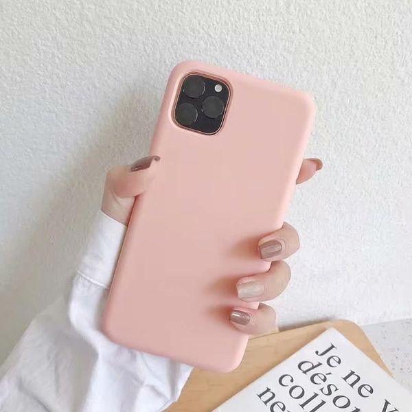 2021 Mode Silicone Souple TPU Téléphone Cas Antichoc Sale Résistant Pour iPhone 11 12 Pro Xs Max Xr X Couverture Arrière Shell En Gros