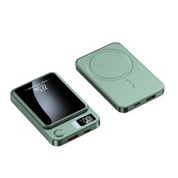 Les nouvelles banques d'alimentation pour téléphone portable 22,5 WPD Banque de charge sans fil à aspiration magnétique MagSafe à charge rapide Alimentation mobile ultra-mince et compacte
