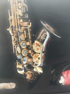 Le nouveau saxophone soprano incurvé pour enfants S-991 noir nickel or instrument de qualité professionnelle de marque personnalisée livraison gratuite