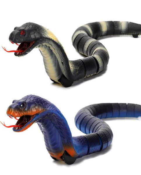 Le nouveau nouveau jouet étrange 8808 Remote infrarouge Snake Snake Large Cobra Simulation Animal Snake2419850