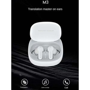 Le nouveau casque de traduction Bluetooth intelligent Crossover Hot M3 prend en charge les écouteurs d'intertraduction en 144 langues