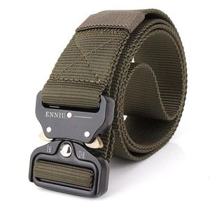 De Nieuwe ENNIU 3 8 CM Snelsluiting Riem Sneldrogende Outdoor Veiligheidsgordel Training Puur Nylon Duty tactische Belt299I229Q