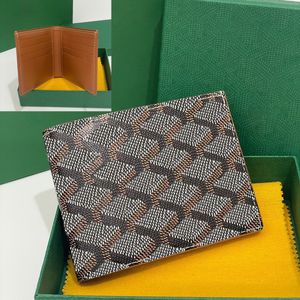 Le nouveau portefeuille pour filles porte-monnaie porte-cartes avec boîte Mode de luxe classique Porte-cartes en cuir véritable Porte-passeports Designer pour hommes Portefeuilles porte-clés pour femmes