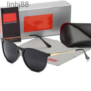 La nouvelle annonce Vente Lunettes de soleil Hommes Classique Marque Rétro Femmes Designer Lunettes Métal Cadre Designers Lunettes de soleil Femme Bans avec boîte d'origine A4171 14GM