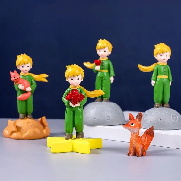 Le nouveau petit prince ornement gâteau bricolage maison maison micro-vue décorations artisanat artisanat kawaii room décor