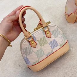 De nieuwe macaron ritssluiting, casual, stijlvolle shell -tas, dames boodschappentas