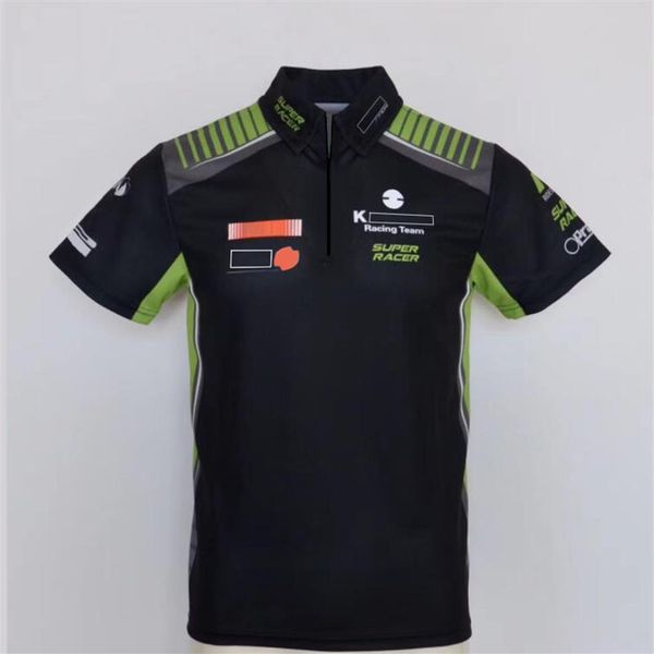 Le nouveau service d'usine de l'équipe MOTO GP POLO shirt moto descente chemises tout-terrain peut être personnalisé VTT équitation cloth266B