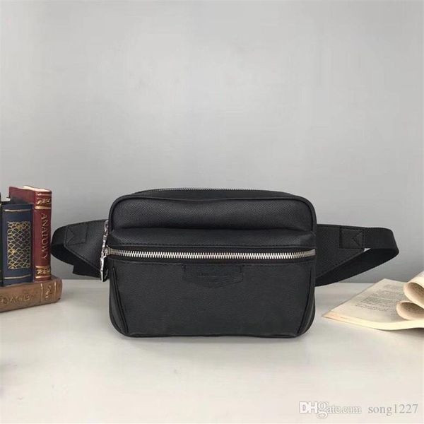 Le nouveau sac à main de style populaire sacs de taille production de cuir de qualité supérieure conception de designer célèbre sac pour hommes de mode haut de gamme266Q