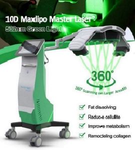 Le plus récent laser Maxlipo Master 10D amincissant la perte de graisse, thérapie de la douleur, cicatrisation des plaies, équipement de beauté, élimination des graisses, machine amincissante