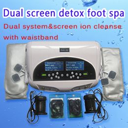 De andere gezondheidszorgartikelen Dual Screen Detox Foot Spa-reduces Stress verbetert het geheugen- en slaapleverontgifting