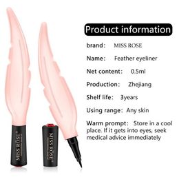 De nieuwste Miss Rose Liquid Eyeliner Pencil Natural Longlasting waterdichte vloeibare eyeliner Eyeliner38297977