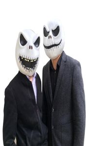 The Nightmare Before Christmas Jack Skellington Cosplay Mask Full Head Masks Latex Cartoon Carnival Xmas Party Props 200924203345