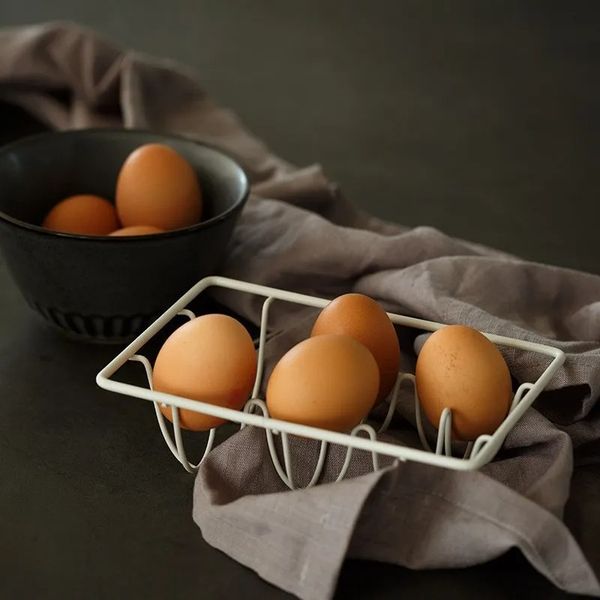 Le nordique créatif de boulangerie d'œufs européens une solution pratique et élégante pour le stockage des œufs de cuisine