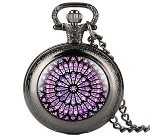 La exhibición de la catedral de Notre Dame de Paris mira a los antiguos regalos de reloj de cuello de bolsillo de bolsillo de bolsillo de bolsillo para hombres Mujeres 8572498