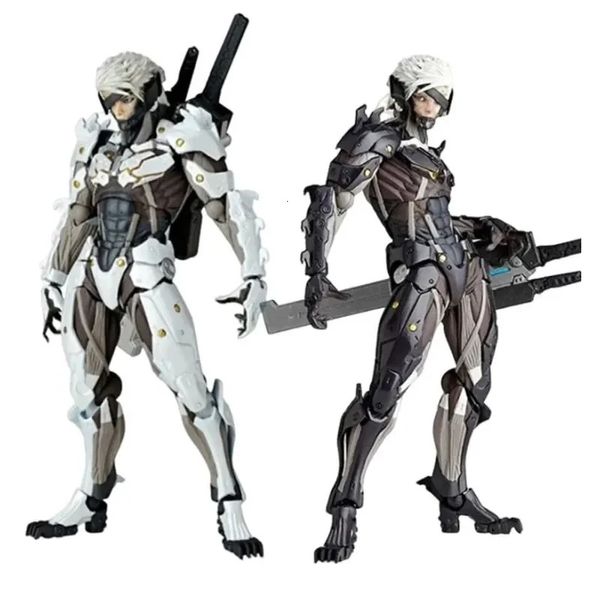 The Ocean Yamaguchi 140 Ex Metal Gear Action Figure Mgs Raiden Metal Gear Rising Thunder Hand Doll Toy Childrens Gift 240509