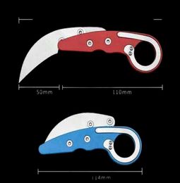 Los cuchillos tácticos de la garra de 4modeles V2 cuchillo de transformación de cuchillo mecánico Claw Knife de engranaje al aire libre Herramientas de campings8369794