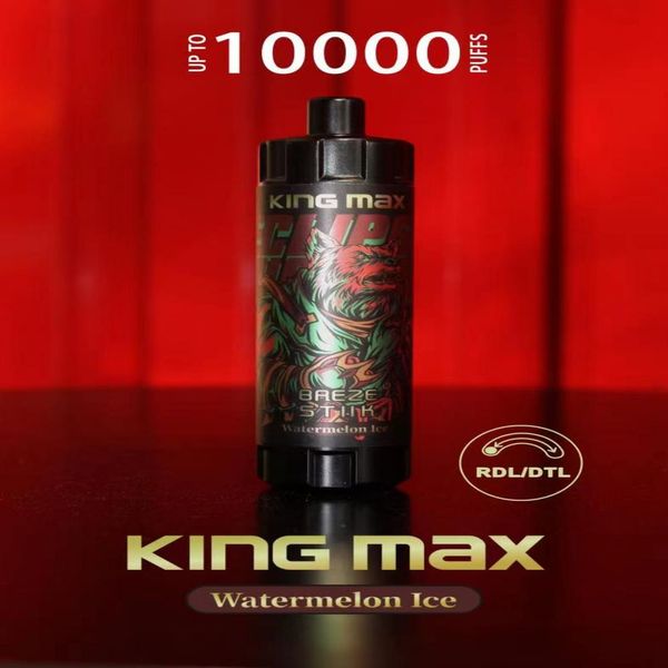 Descuentos por cantidad originales y genuinos de Electronics BREZE King Max HASTA 10000 850 MAH 20 ML