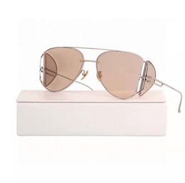 Les lunettes de soleil propriétaires TOS 110 Classic Designers Lunettes Men UV400 Protection de protection des yeux de protection Design Metal Temple Designer Sungl8603687