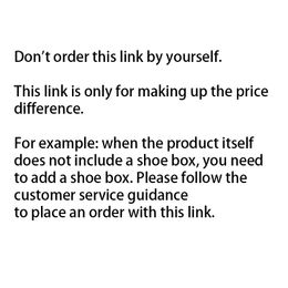 The price difference replenishment store is for exclusive use, please do not place an order alone.