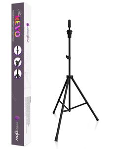 De Revo Wig Mannequin Head Tripod Stand met draagtas voor cosmetologie door Absoglow 2M9261180