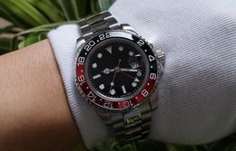 The Role Luxury Watch Mens kijkt automatische mechanische horloges 2813 Beweging 30 meter waterdichte mode Business polshorwatch116610 40 mm