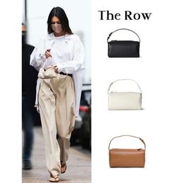 The Row – sac à main de styliste en daim, porte-stylo inversé, Mini sac à main Simple en cuir pour femme