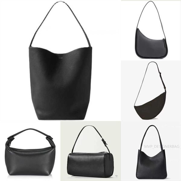 The Row Bag Park Tote Bag Sacs de créateurs Sac pour femme ROSE Kendall Hailey Sacs à bandoulière en cuir véritable Sac seau Slouchy Banana Half Moon Penholder sac 231215