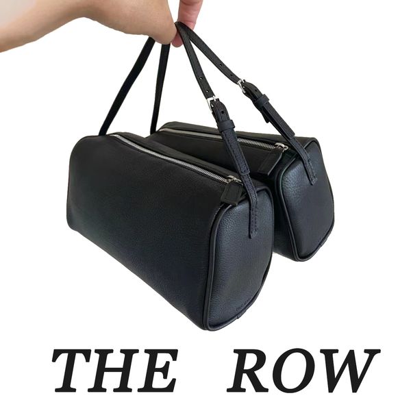 The Row Designer Axila Bolsas de axilas Monedero y bolso Hombro para mujer para hombre Viaje Bolsa de almuerzo Plaza Luxurys Embrague Crossbody Lady Cartera de cuero genuino Bolsa de asas