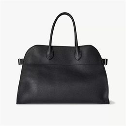 The Row Margaux15 Terrasse Kotes Designer Sacs Margaux 17 Real Leather Cross Body Boder Handsbags Beach Lage Womens Mens Weekend Travel Sac à provisions