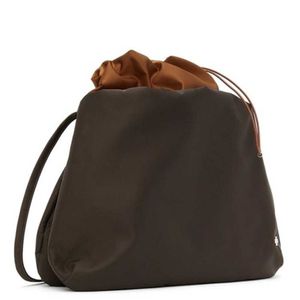 La * Row New XL Bourse Nylon plissée Sac à épaule de grande capacité sac à main Bag féminin 240328