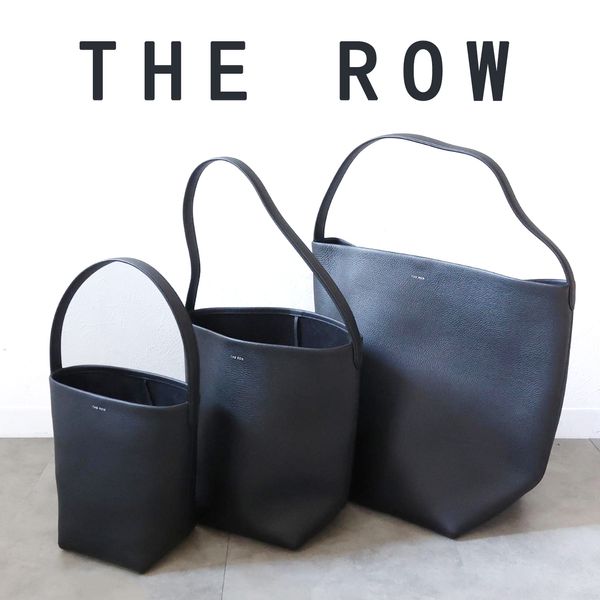 The Row Park Tote Underarm Cordón Diseñador para Mujeres Moda de alta calidad Cuero para hombre Bolsos de embrague Cross Body Travel Lady 3 tamaños S Bolso Bolso de hombro