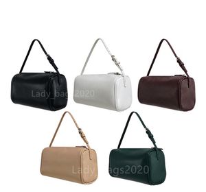 The Row Oreiller Seau Sac Axillary Totes Grande Capacité Sac À Main En Cuir Lisse De Luxe Femmes Designer Sacs Bandoulière Plate Embrayage Fourre-Tout Sac À Main 2 taille