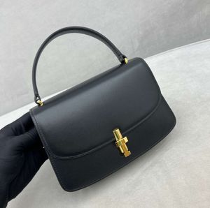 The Row Sofia Becerro Top Handle Bag Bolso Modas Diseñador de lujo Bolsos Negro Marrón Monedero Estilo extranjero2023