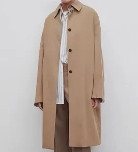 De -/row halflange trenchcoat voor dames