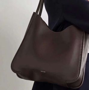 Le même sac à aisselles ROSE Park Chae-young Row Symmetric Tote en cuir épaule mode de banlieue