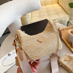 de schoudertas ontwerper cross body handtassen voor vrouwen mannen crossbody tassen re editie 2005 kokosvezel hoge kwaliteit portemonnee luxe handtas